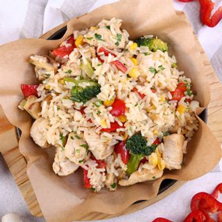 G-Orez cu pui si legume 