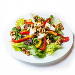 Ensalada De Queso De Cabra Templada