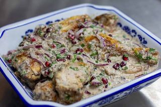 ქათამი ბროწეულში