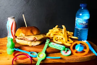 Menú Kid Burger