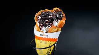 Bubble waffles	