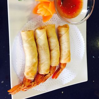 28-Rollitos De Gambas Thai (4 Uds.)