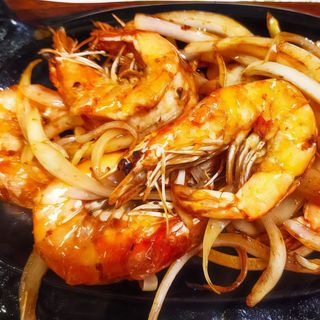 Gambas Teppan