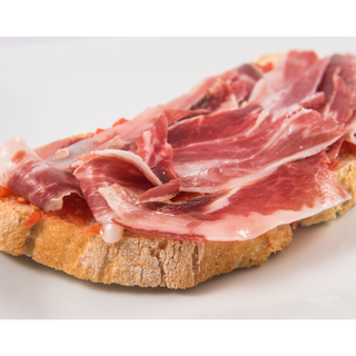 Café + Tostada Con Jamón Y Tomate