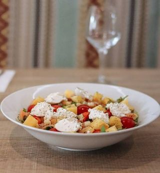 Salada Salmão Fumado