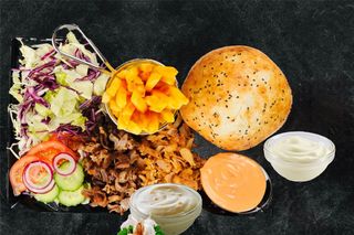 Doner de vita la farfurie