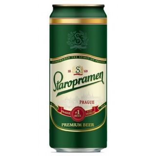 Бира Старопрамен кен (500мл)