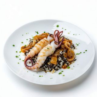 Plato Combinado De Chipirones