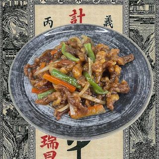 73- STRACCETTI DI MAIALE IN SALSA AGROPICCANTE HOMEMADE