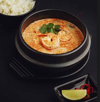 Асшаяндар қосылған Том ям/Том ям с креветками