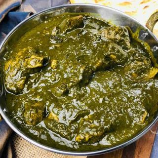 lamb palak 