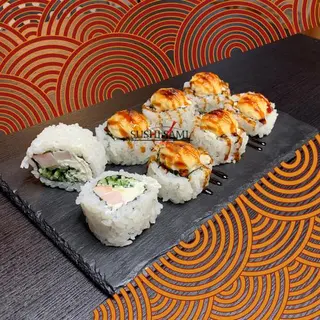 rollo horneado de pollo