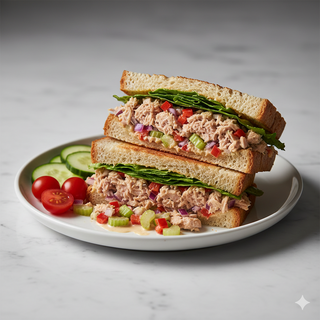 Sándwich De Atún Completo