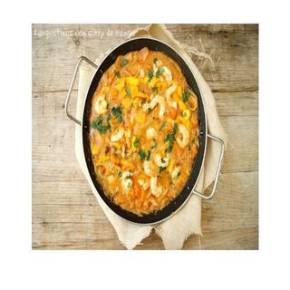 LANGOSTINO CON MANGO