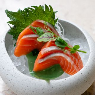 Sashimi de Salmão