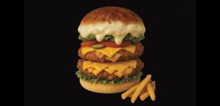 Специален пилешки бургер