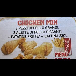 Menu chicken mix