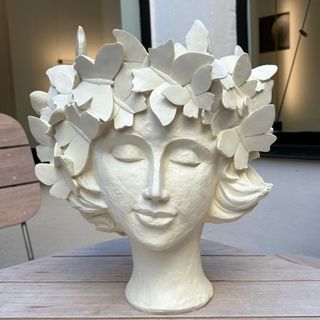 testa fanciulla c/farfalle