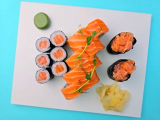 Міні сет з лососем (500г)