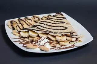 Palačinka sa Nutellom, plazmom i bananama
