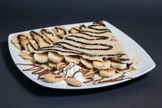 Palačinka sa Nutellom, plazmom i bananama