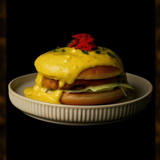 101. Дубайский бургер с брынзой