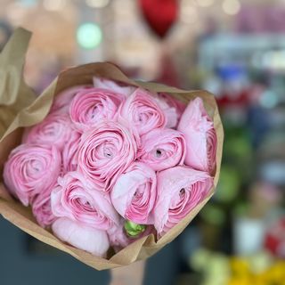 Buchet-primavara roz