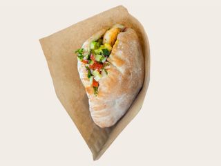 Піта з креветками й авокадо (350g)