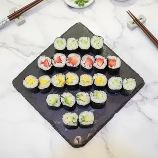 1137-Sushi misto vegetais (24 peças)