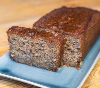 Bizcocho plátano y avena