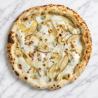Pizza de Pera, Gorgonzola y Miel