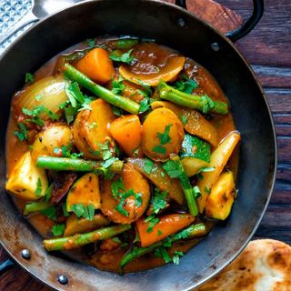 Mixed Vegetable Karahi  Or Curry