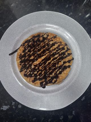 Gofre De Chocolate Negro