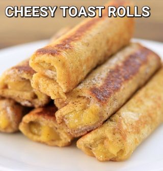 Cheesy Toast Rolls 