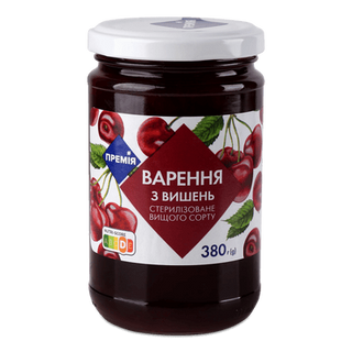 Варення «Премія» з вишень (380г)