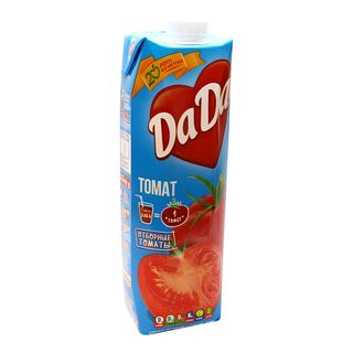 Сок натуральный Da-Da Томатный (1л)