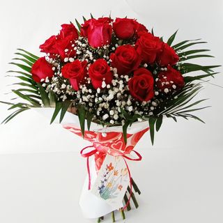 Ramo De 12 Rosas Rojas