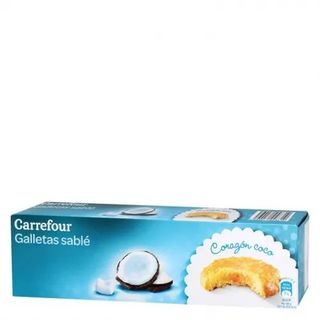 Galletas Sablé De Coco Carrefour 100 Gr.