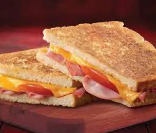 Toasted Ham, Cheese & Tomato