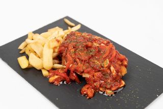 Snitel Texan, Cartofi prajiti inclusi