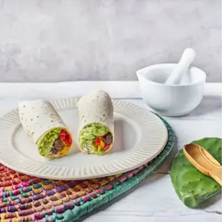 Burrito Vegetariano (Guacamole)