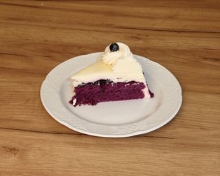 Боровинков мус с бял шоколад