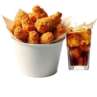 Menú Cubo de Pollo para 2