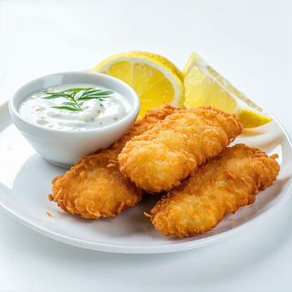 Fish fingers meal