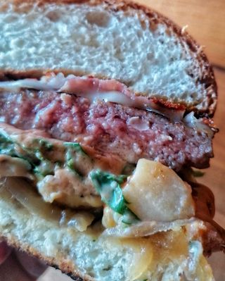 Angus smoky bacon cheese