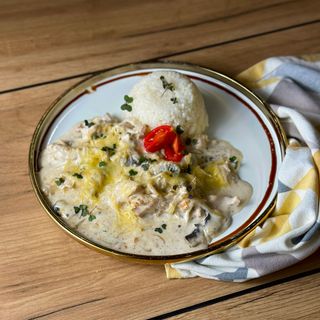 Курица в сливочном соусе