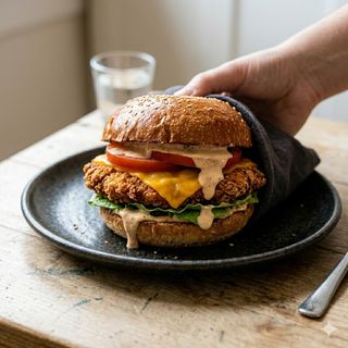 Hamburguesa De Pollo