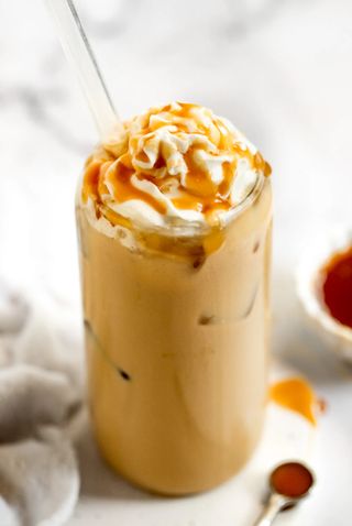 Iced Caramel Latte
