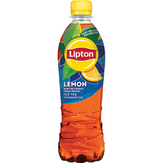 Холодний чорний чай Lipton Лимон 0.5 л