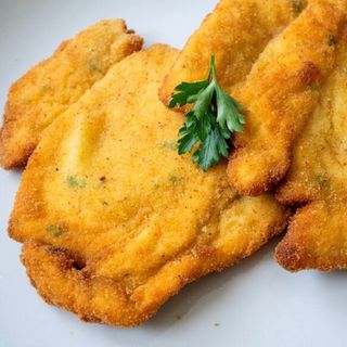 Milanesa De Pollo Casera